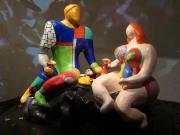 Niki De Saint Phalle Adam and Eve 1985